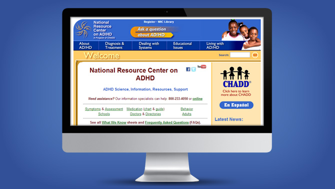 The National Resource Center on ADHD: A Program of CHADD is funded by the Centers for Disease Control and Prevention, National Center on Birth Defects and Developmental Disabilities (CDC/NCBDDD). The NRC provides information on this disorder which affects how millions of children and adults function on a daily basis.